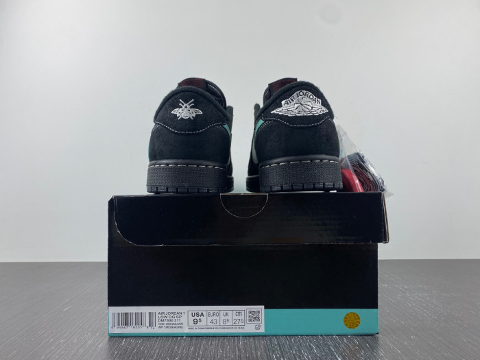 travis scott x air jordan 1 low "T*f*ny" customs dm7866-311