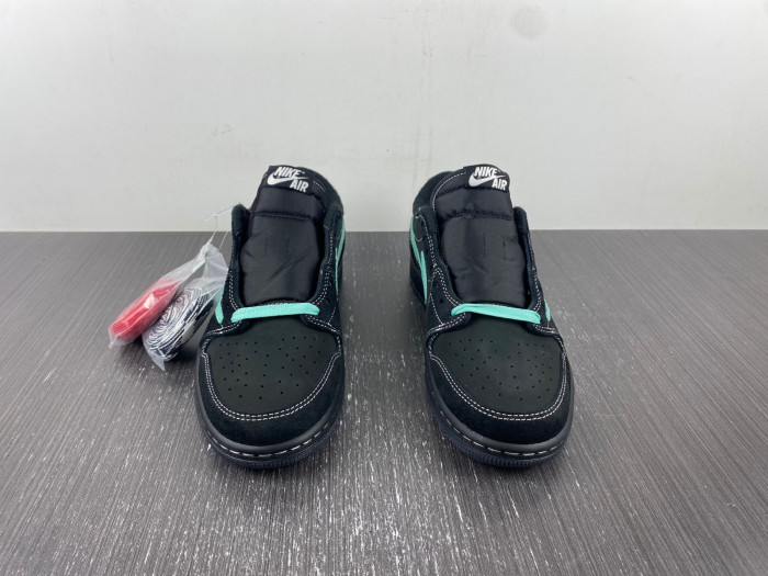 travis scott x air jordan 1 low "T*f*ny" customs dm7866-311