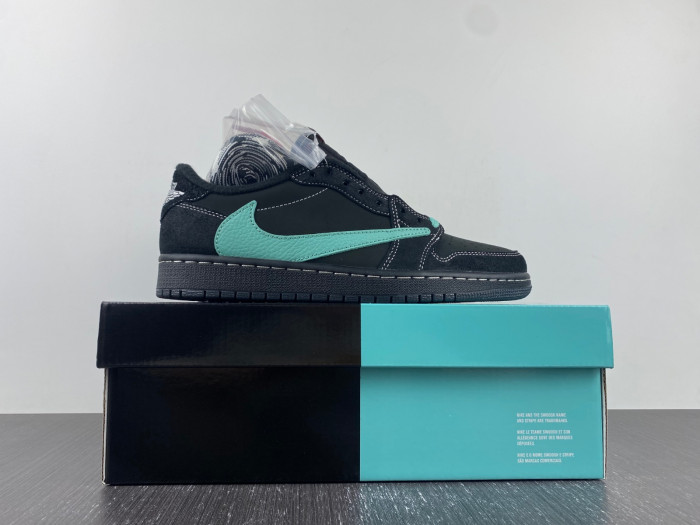 travis scott x air jordan 1 low "T*f*ny" customs dm7866-311