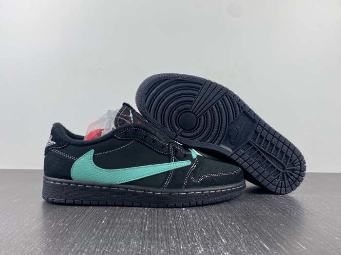 travis scott x air jordan 1 low "T*f*ny" customs dm7866-311