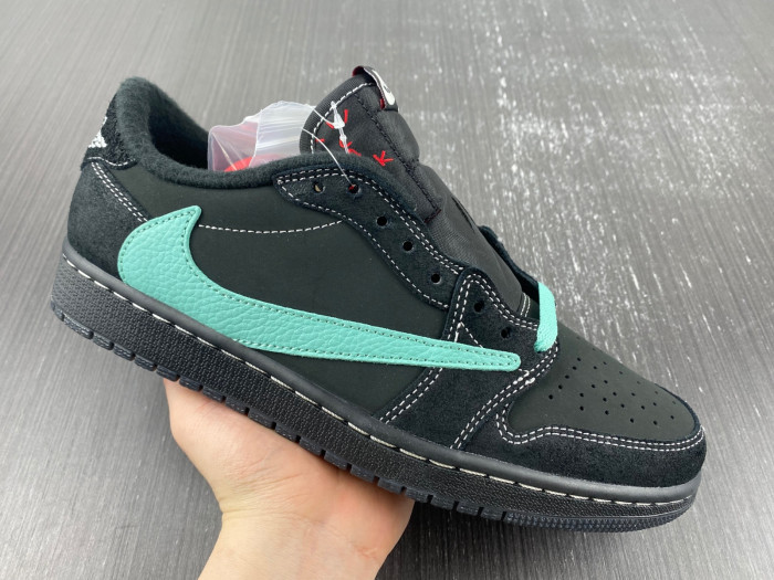 travis scott x air jordan 1 low "T*f*ny" customs dm7866-311