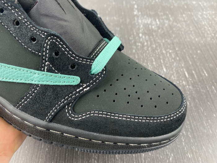 travis scott x air jordan 1 low "T*f*ny" customs dm7866-311