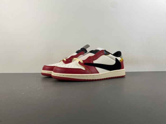 Travis Scott x Air Jordan 1 Low purple DM7866-600Red
