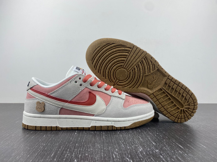 nike dunk low se grey pink do9457-110
