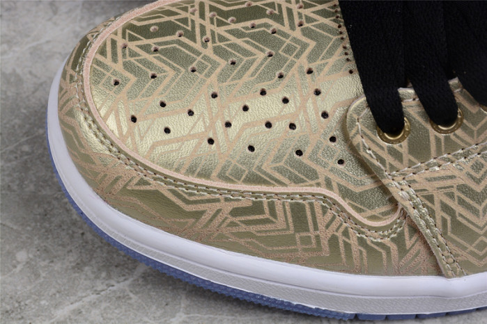 air jordan 1 high zoom air cmft gold laser dq0659-700