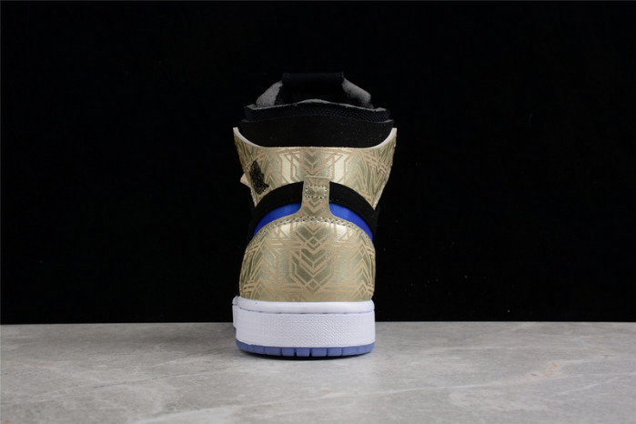 air jordan 1 high zoom air cmft gold laser dq0659-700