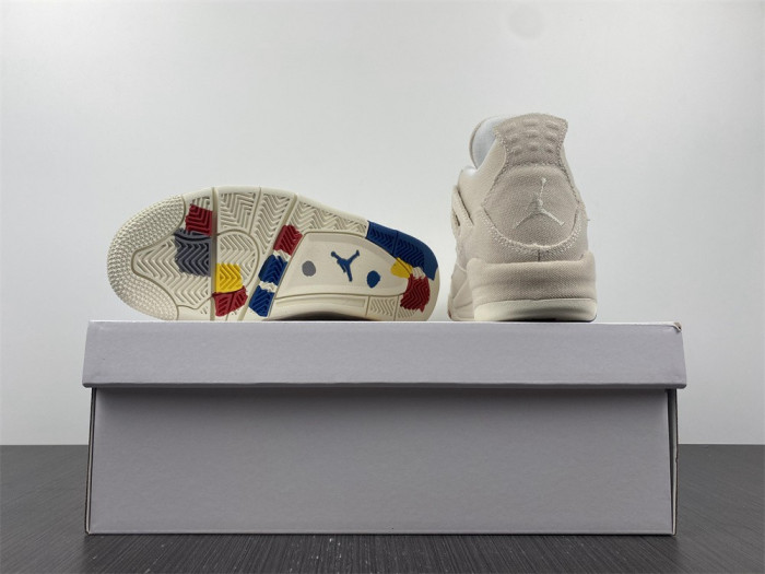 air jordan 4 retro blank canvas (w) dq4909-100