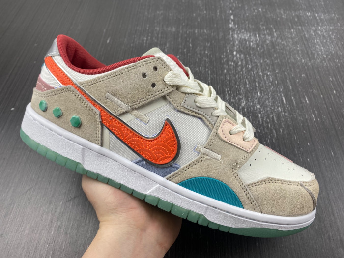 nike dunk low scrap shapeless, formless, limitless dq4975-181