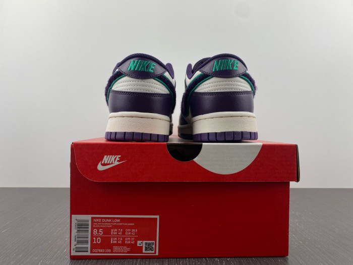 nike dunk low chenille dq7683-100