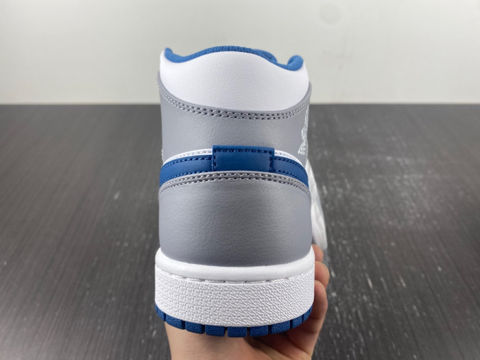 air jordan 1 mid true blue cement dq8423-014