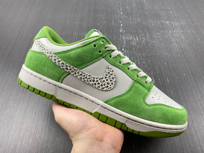 nike dunk low as safari chlorophyll dr0156-300