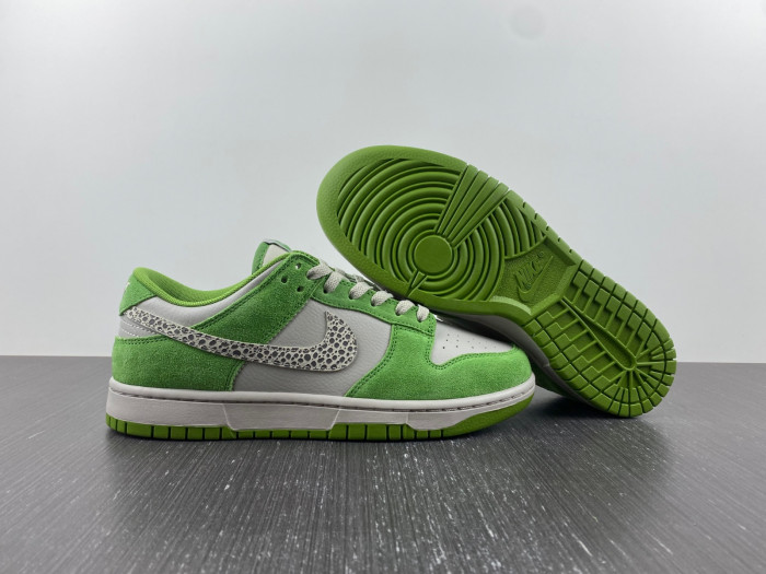 nike dunk low as safari chlorophyll dr0156-300