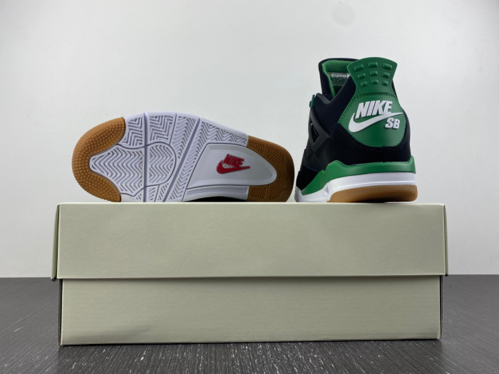 air jordan 4 retro black green dr5415-030