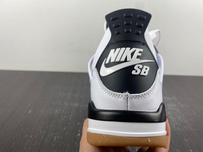 air jordan 4 retro white grey black dr5415-100