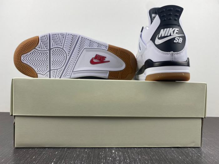 air jordan 4 retro white grey black dr5415-100