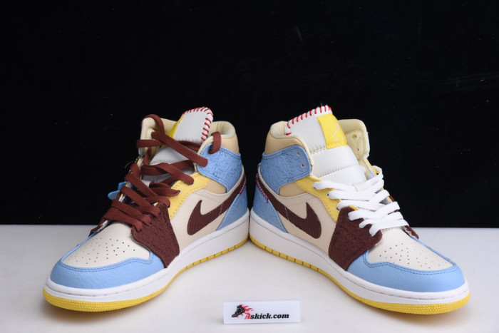 air jordan 1 mid se fearless maison chateau rouge cu2803-200