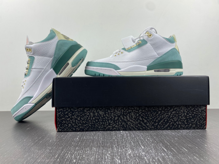 air jordan 3 white green dt8532-130