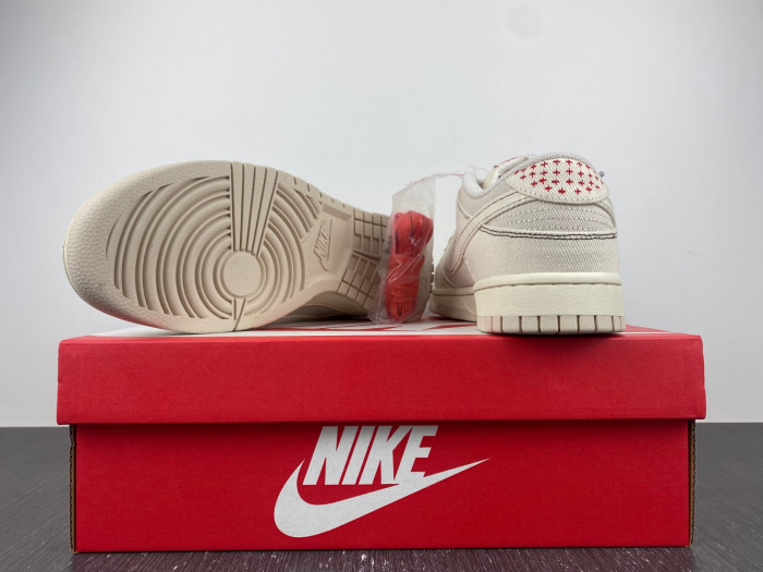 nike dunk low light orewood brown sashiko dv0834-100