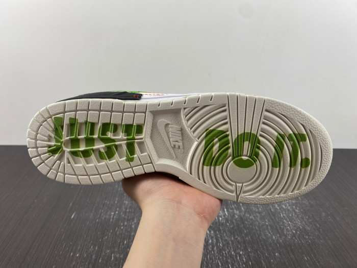 nike dunk low disrupt 2 just do it snakeskin green dv1491-101