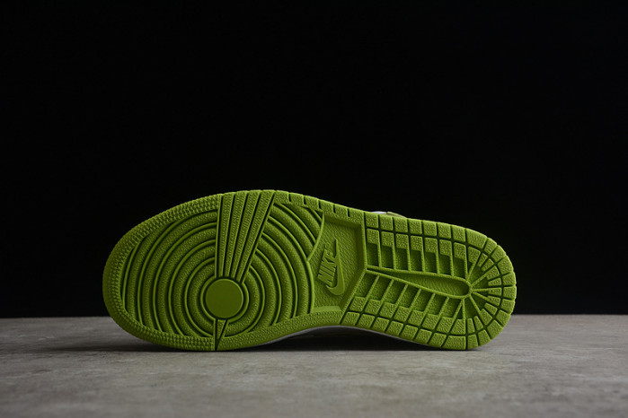 air jordan 1 mid green python (w) dv2959-113