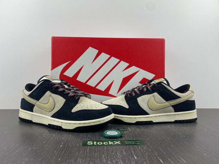 nike dunk low “navy suede” dv3054-001