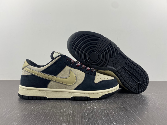 nike dunk low “navy suede” dv3054-001