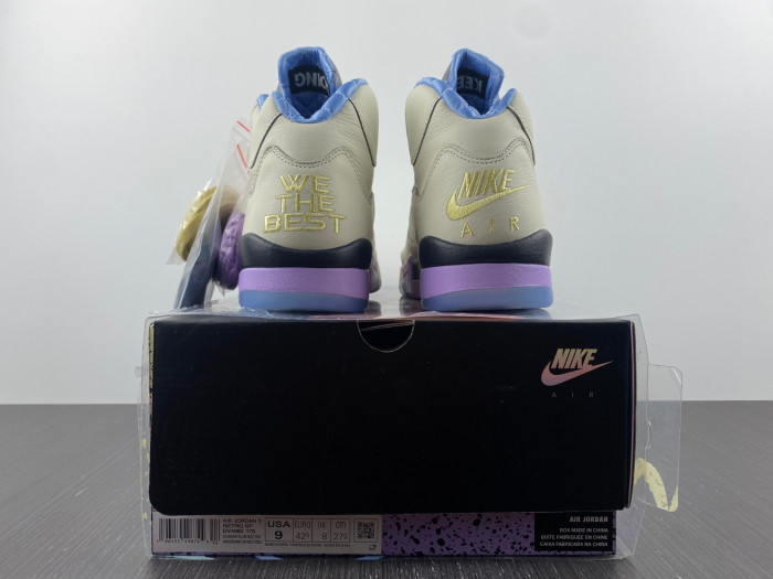dj khaled x air jordan 5 we the best “sail” dv4982-175