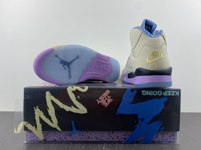 dj khaled x air jordan 5 we the best “sail” dv4982-175