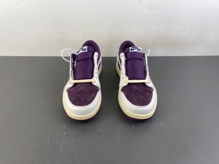 Travis Scott x Air Jordan 1 Low purple