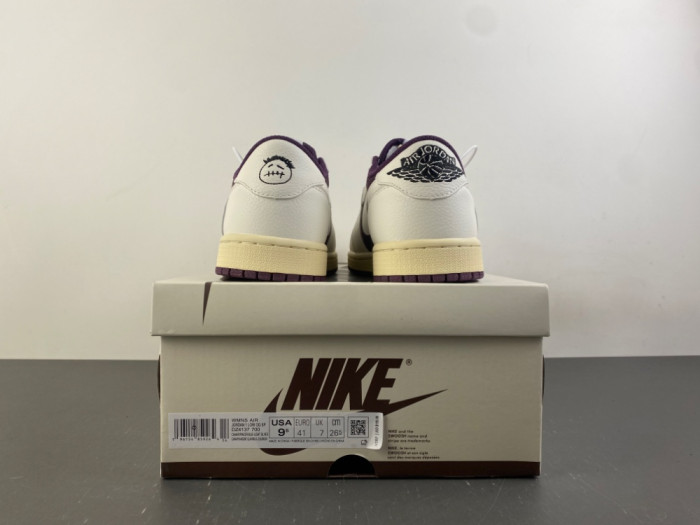 Travis Scott x Air Jordan 1 Low purple