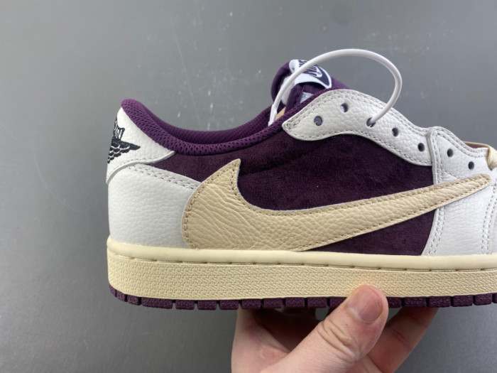 Travis Scott x Air Jordan 1 Low purple