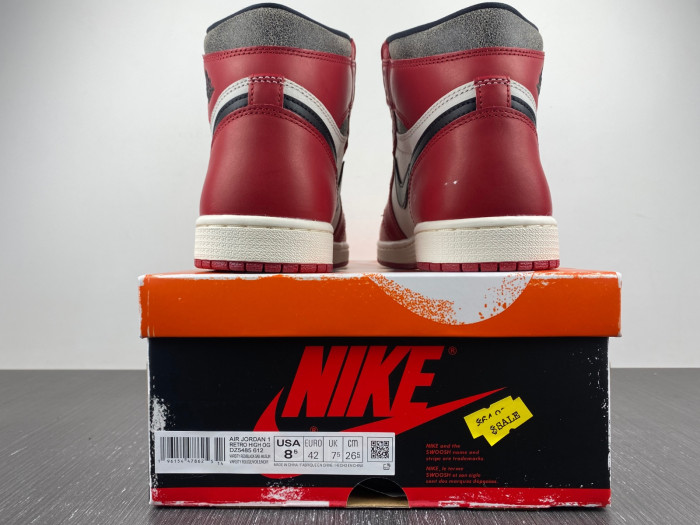 Air Jordan 1 High OG Chicago Lost and Found DZ5485-612