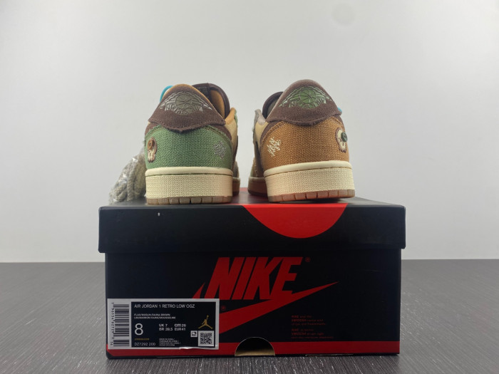 air jordan 1 retro low og zion williamson voodoo dz7292-200