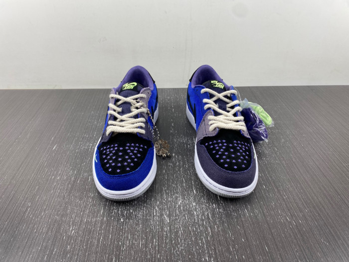 zion williamson x air jordan 1 low og “voodoo” dz7292-420