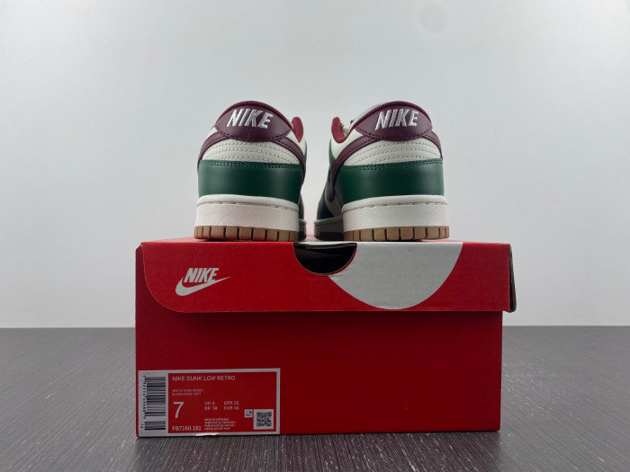 nike dunk low “gorge green” fb7160-161