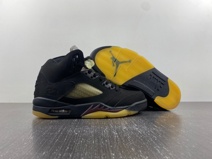 a ma maniére x air jordan 5 “black” fd1330-001