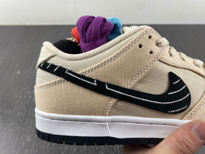 nike sb dunk low albino & preto fd2627-200