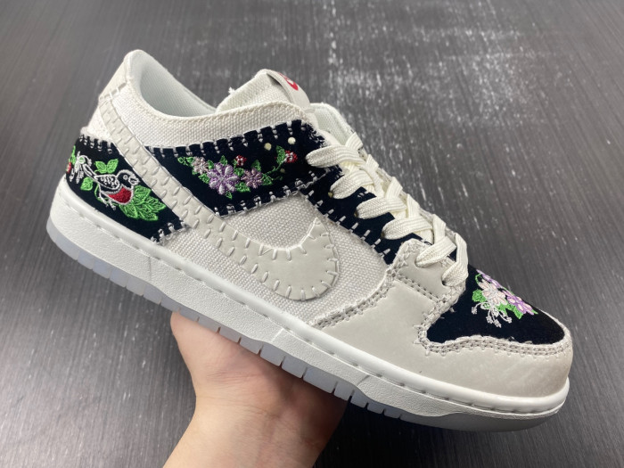 nike sb dunk low decon n7 black sail fd6951-300