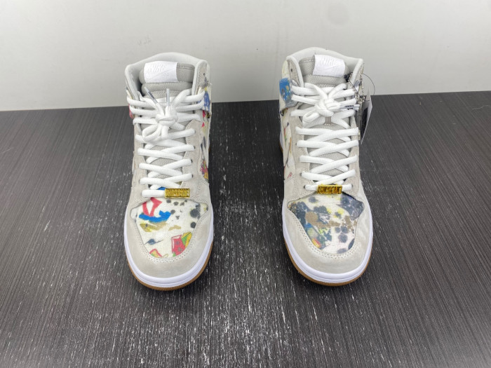 S*p*reme x nike sb dunk high “rammellzee” fd8779-100