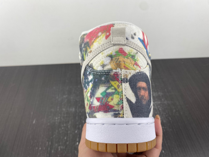 S*p*reme x nike sb dunk high “rammellzee” fd8779-100