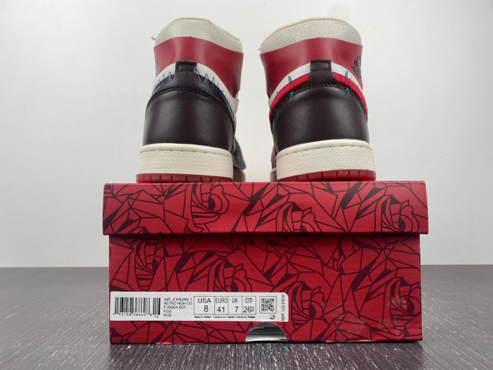 air jordan 1 high zoom air cmft 2 teyana taylor a rose from harlem (women