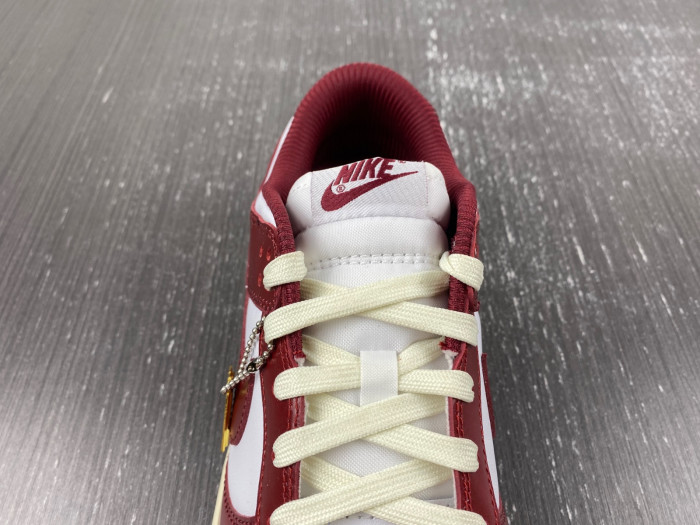 nike dunk low prm vintage team red fj4555-100