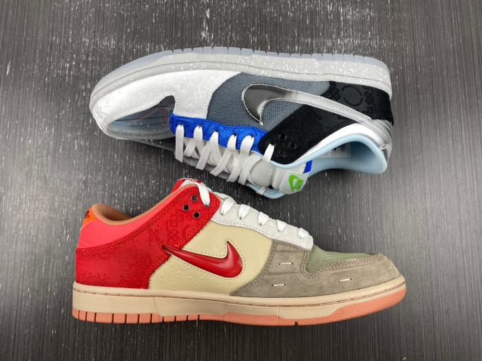 nike dunk low sp what the clot fn0316-999