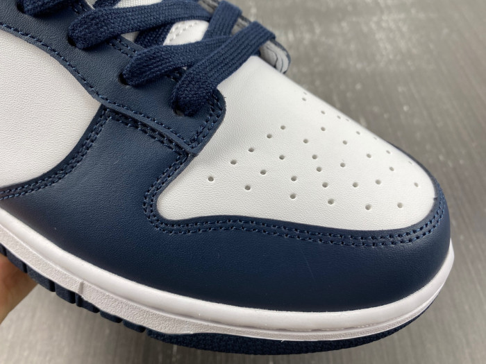 nike dunk low midnight navy university blue fn7800-400