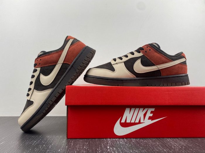 nike dunk low red panda fv0305-200