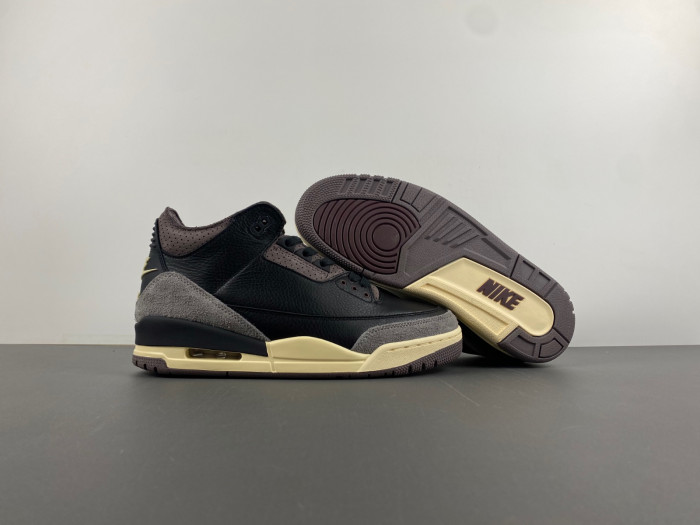 a ma maniere x air jordan 3 “black” fz4811-001
