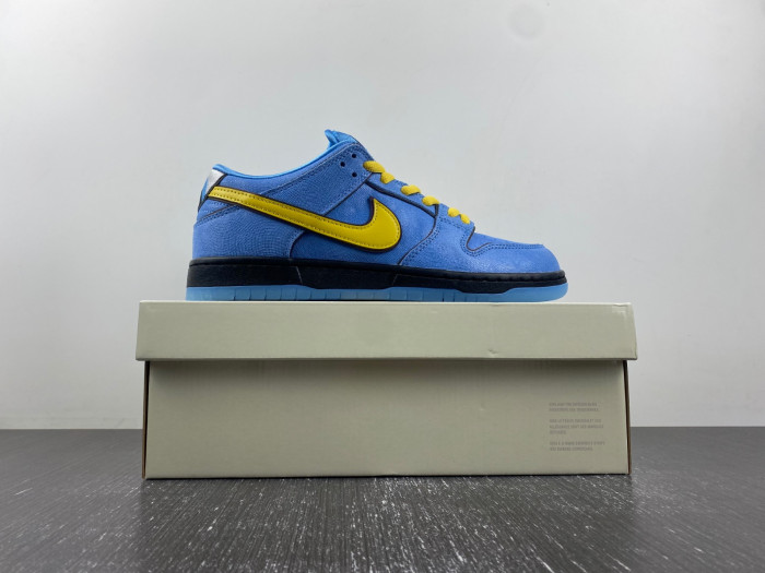 nike sb dunk low the powerpuff girls bubbles fz8833-400