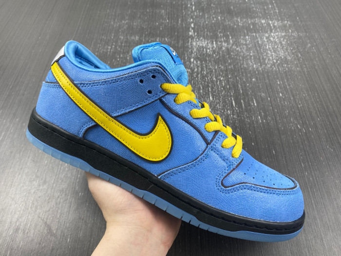 nike sb dunk low the powerpuff girls bubbles fz8833-400