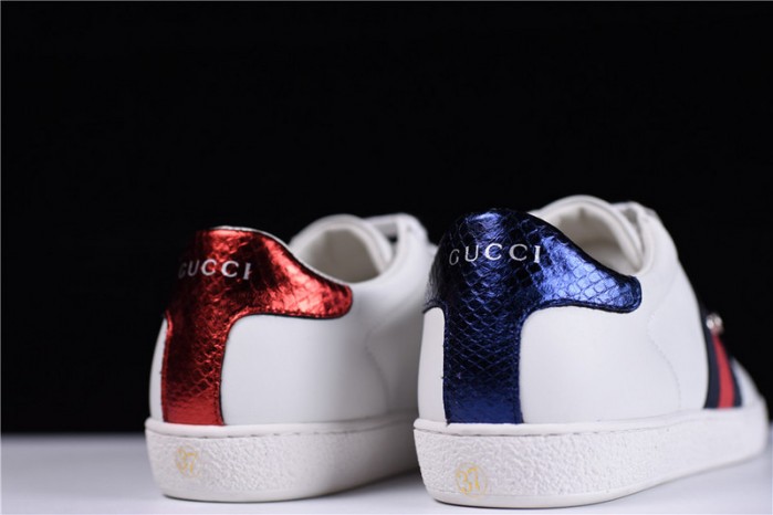 gu ace embroidered low-top sneaker womens 6951103-5618
