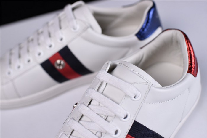gu ace embroidered low-top sneaker womens 6951103-5618